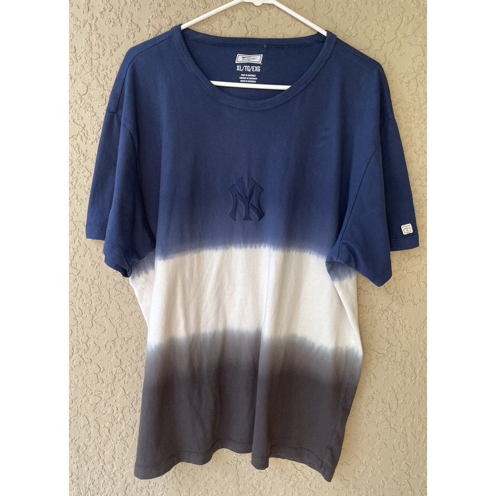 NEW YORK YANKEES MLB TAILGATE MENS SIZE XL TIE DIE T SHIRT